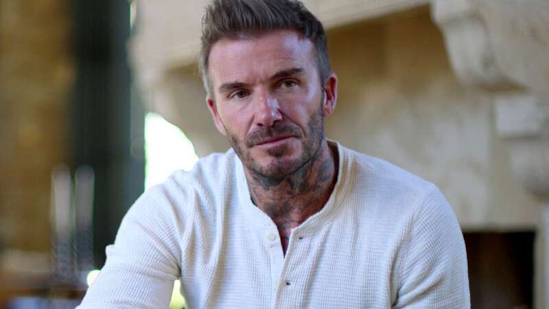 David Beckham revealed he was 