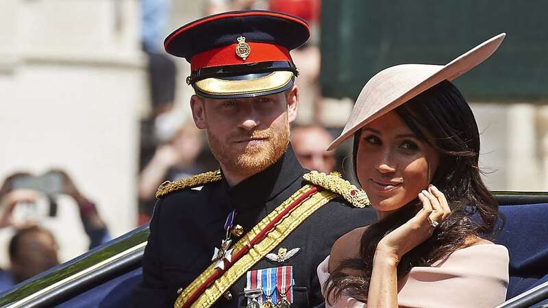 Harry and Meghan stepped down from royal life in January 2020 (Image: AFP via Getty Images)