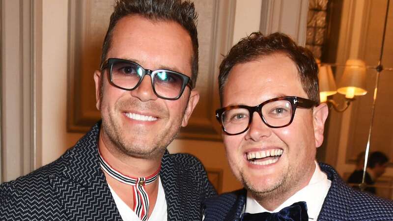 Alan Carr and Paul Drayton announced their separation in January 2022 (Image: Getty Images Europe)