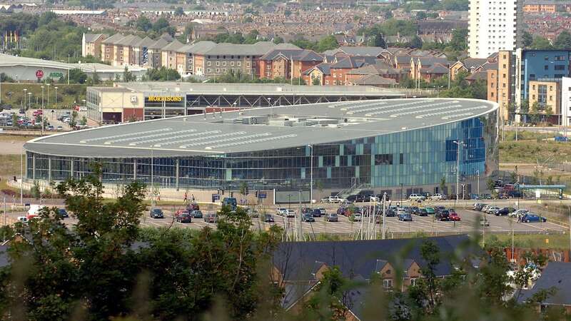 Michael had taken his son to Cardiff International Swimming Pool at Cardiff Bay (Image: Mirrorpix)