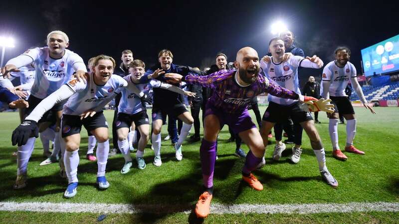 Cian Harries is targeting an FA Cup upset with Aldershot at West Brom (Image: Alamy Stock Photo)