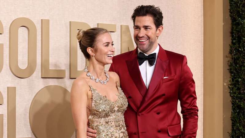 Emily Blunt and John Krasinski were slammed for their look (Image: Getty Images)