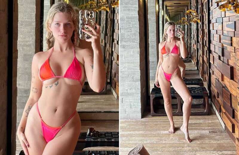 Lottie Moss flashes her underboob after being linked to Leonardo DiCaprio