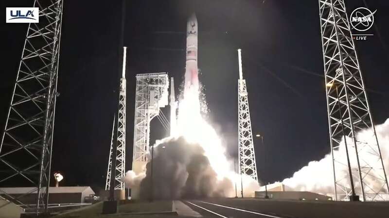 The spacecraft took off on Monday 8 January but has already run into problems (Image: PA)