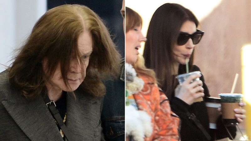 Ozzy Osbourne was spotted in Los Angeles with Aimee