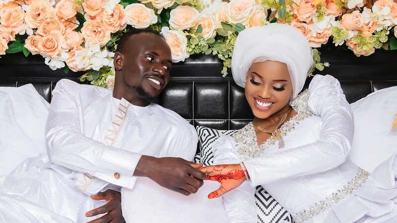 Sadio Mane married partner Aisha Tamba on Sunday in Senegal (Image: magvision_evens_officiel/Instagram)