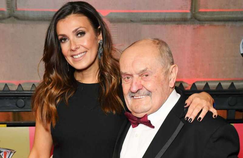 Who was Kym Marsh's dad David?