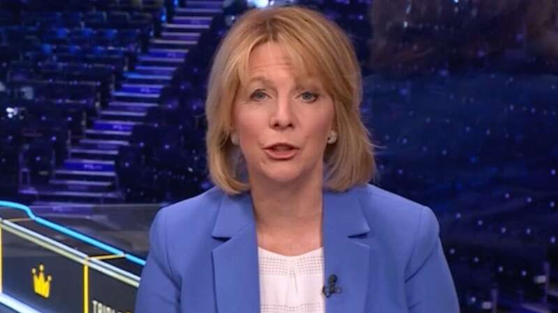 BBC host Hazel Irvine provided an update on Saturday