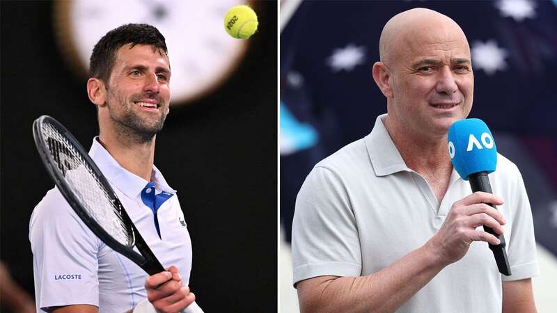 Novak Djokovic needed just under four hours to defeat Dino Prizmic on day one of the 2024 Australian Open (Image: AFP via Getty Images)