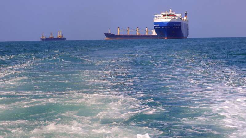 A vessel in the Red Sea (Image: AFP via Getty Images)