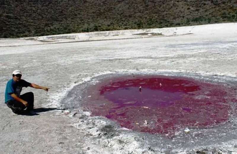 Local legend has haunted the volcanic crater for decades