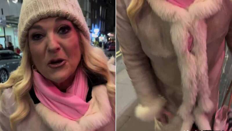 Vanessa Feltz leaves fans in stitches as her tights fall down in public