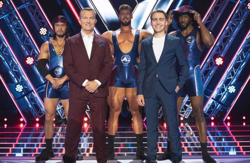 It begins, though, with the return of 1990s favourite Gladiators, with Bradley Walsh at the helm