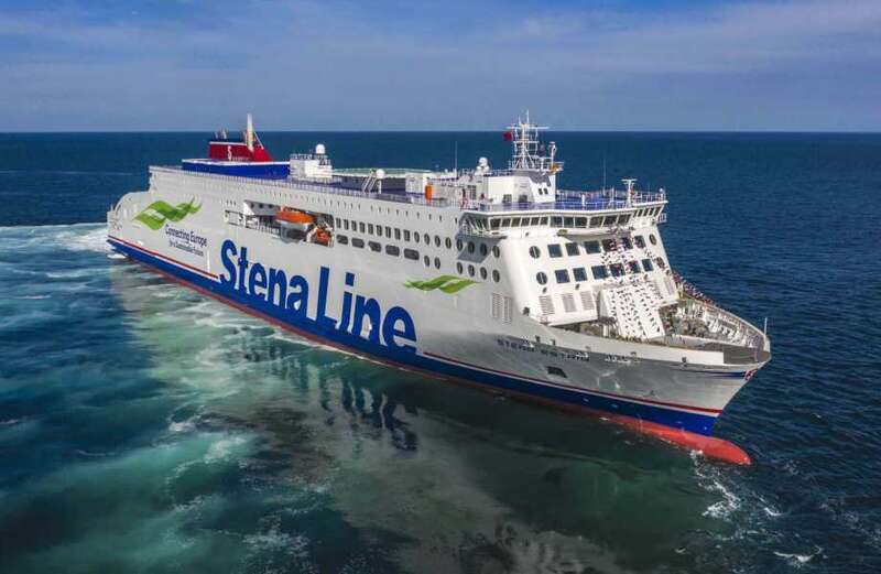 The incident involved the Stena Line vessel Stena Estrid bound for Birkenhead