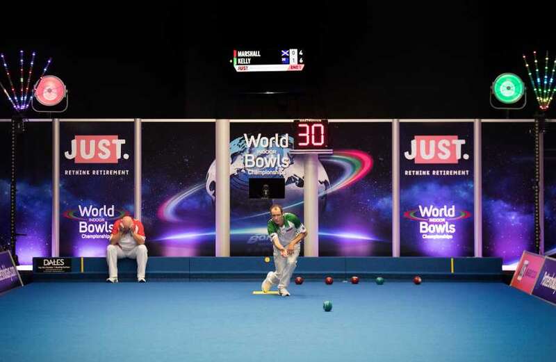 Who won in the finals at the World Indoor Bowls Championships?