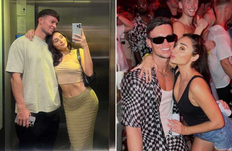 Love Island's Coco Lodge looks loved-up with boyfriend Joel Corry