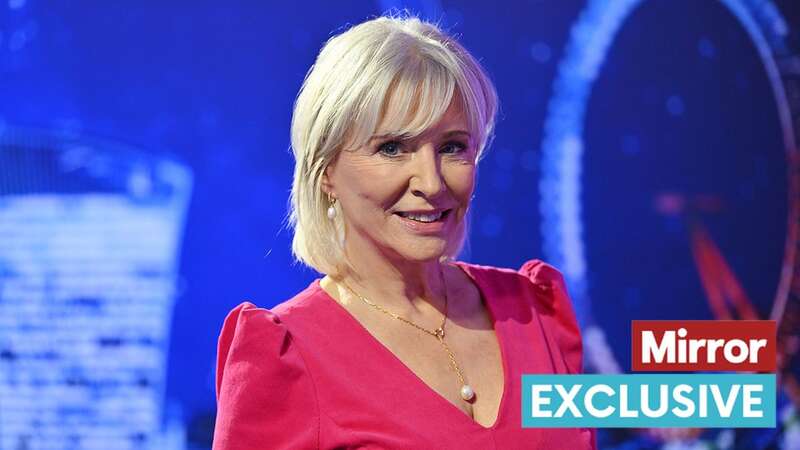 Nadine Dorries began presenting her Talk TV programme last February (Image: James Veysey/TalkTV/REX/Shutterstock)