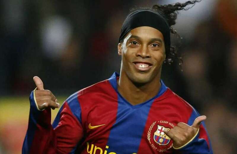 Ronaldinho was 