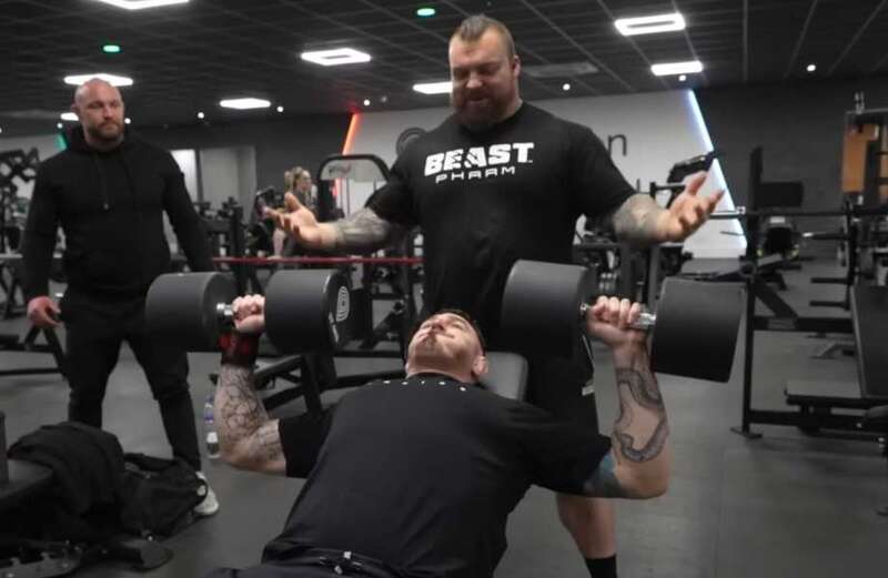 Even strongman Eddie Hall was left stunned