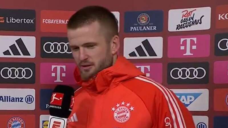 Eric Dier in action during his Bayern Munich debut against Union Berlin (Image: Getty Images)