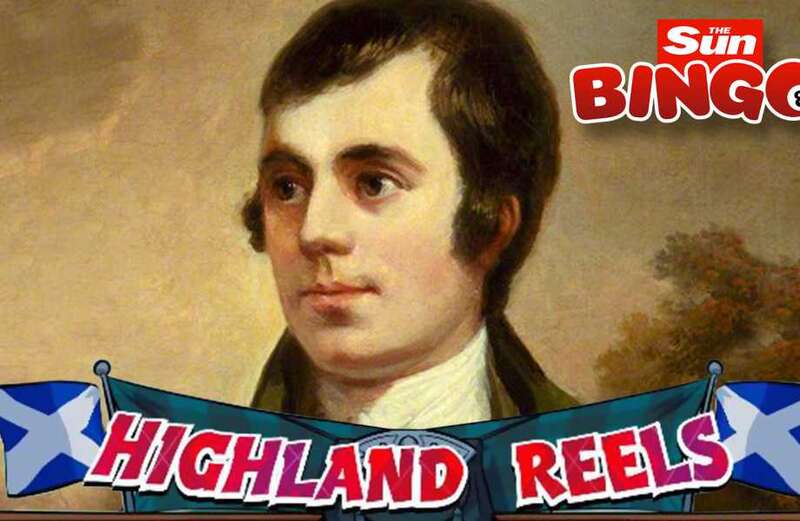 Have Highland fun with Sun Bingo's Scottish-themed slot game this Burns Night