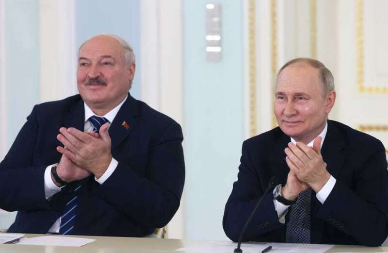 Putin ramped up attacks against Kyiv whilst meeting with the Belarusian President