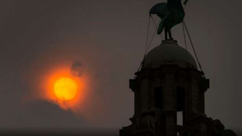 The blood rain could arrive in the UK from Monday (Image: No credit)