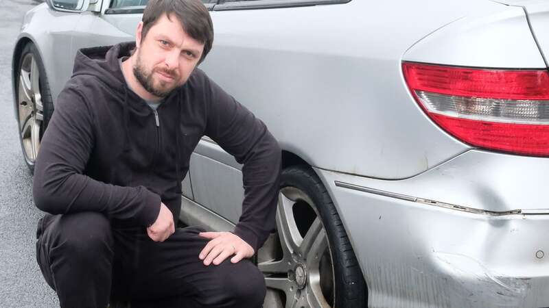 A Just Eats driver allegedly crashed into a car after failing to deliver McDonald