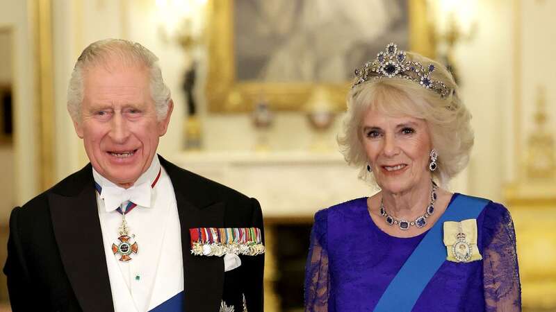 Camilla gives Charles space when he