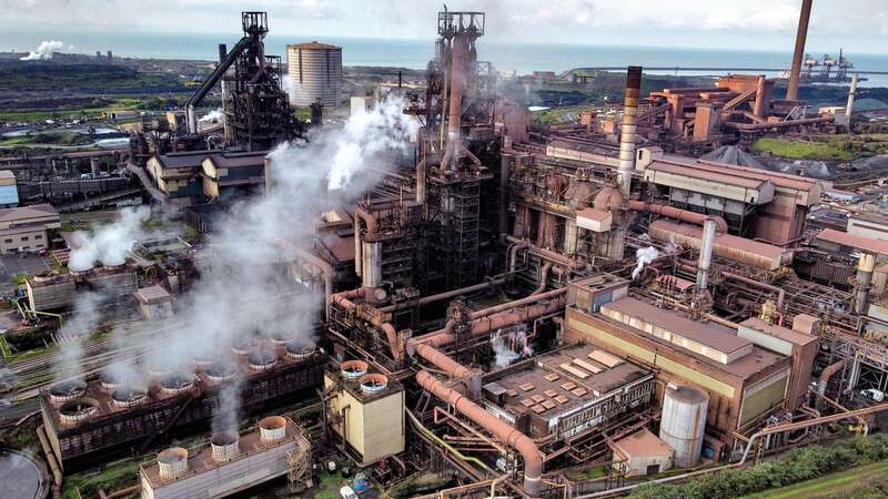 Blast furnaces at Tata