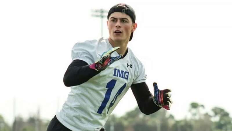 Louis Rees-Zammit is attempting to make it in the NFL (Image: Alexa LoPiano)