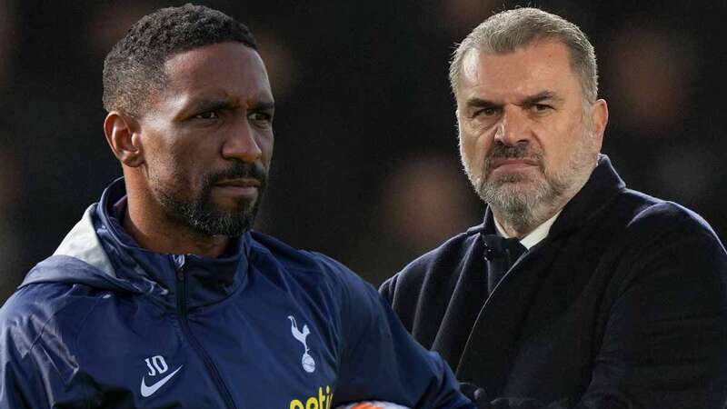 Jermain Defoe is a big fan of how Tottenham play under Ange Postecoglou (Image: Joe Toth/Tottenham Hotspur FC/REX/Shutterstock)