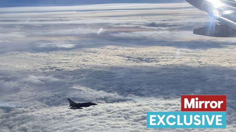 Manchester flight passengers praise pilot as RAF Typhoon jets swoop alongside