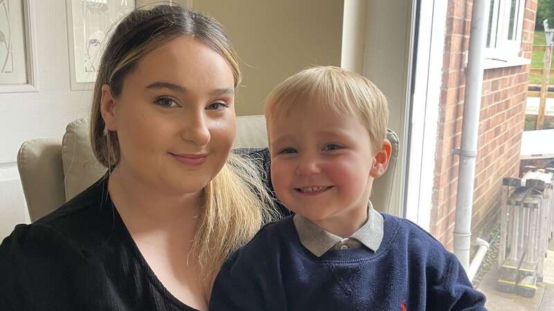 Mum Beth Green and son Albie (Image: Kennedy News and Media)