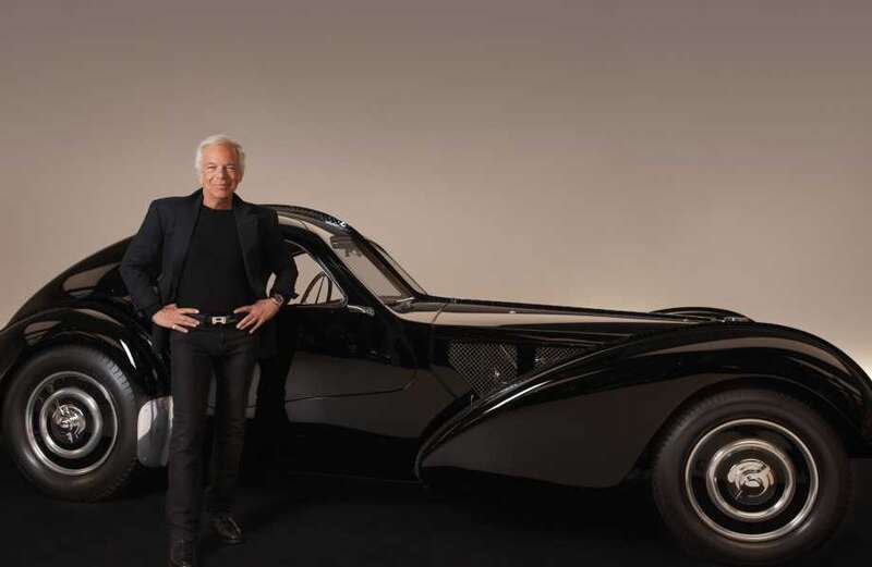 The iconic fashion designer says he thinks of his cars as children