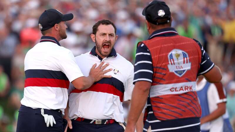 Patrick Cantlay caused controversy at the Ryder Cup when he refused to wear a cap (Image: Photo by Patrick Smith/Getty Images)