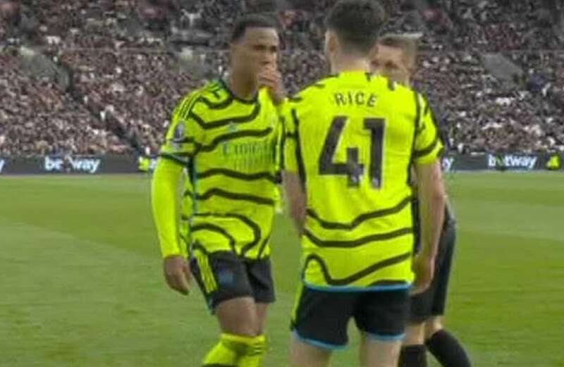 Arsenal star Declan Rice scored a goal and produced two assists