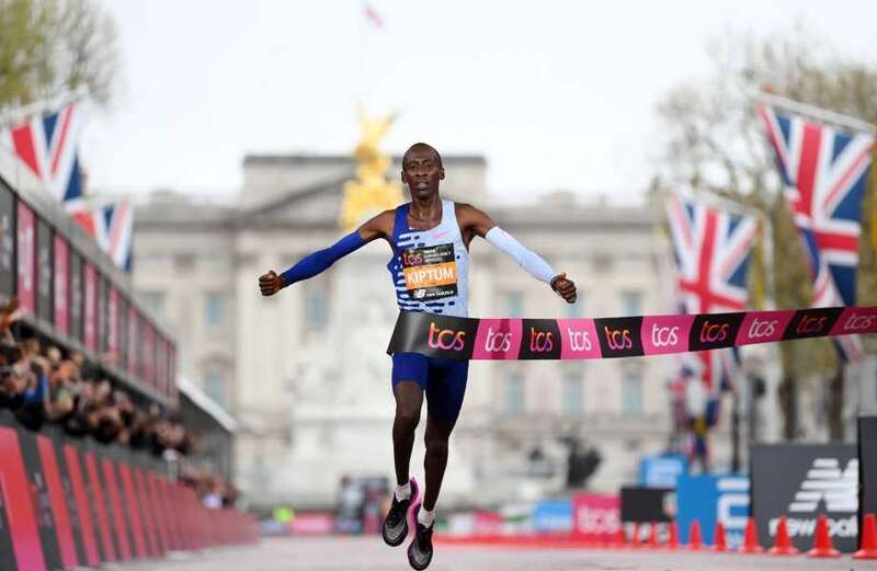 Kelvin Kiptum was the only person in history to ever run the marathon in under two hours and one minute