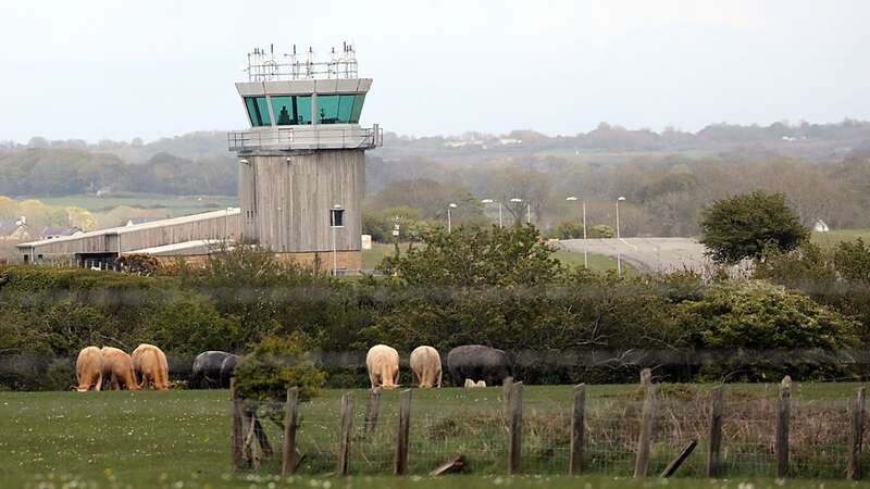 So far, it is understood the light aircraft took off from the Mona Airfield on the island (Image: Ian Cooper/North Wales Live)