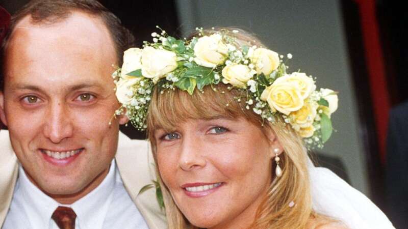 Mark Dunford and Linda Robson 