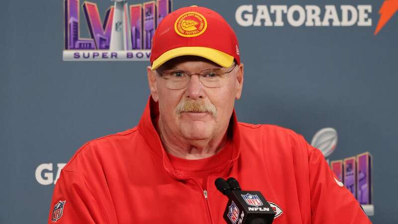 Andy Reid said just two things to the Kansas City Chiefs at halftime (Image: No credit)