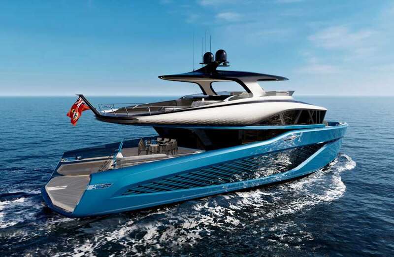 It is the latest crazy yacht to be unveiled in recent weeks