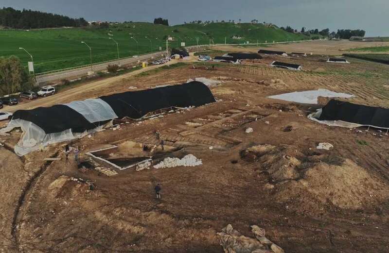 The site once held the biggest Roman army base ever found in Israel