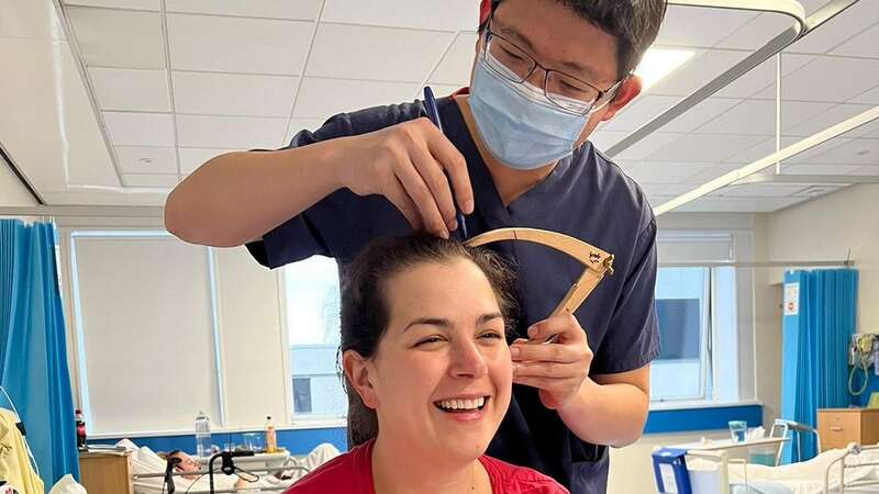 Jenny Dunlop in January 2024 (Image: Brain Tumour Research / SWNS)