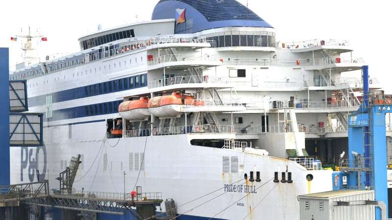 Passengers on a P&O ferry were stuck for hours because of a powercut (Image: Donna Clifford/Hull Live)