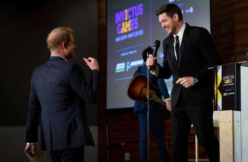 Prince Harry also gave a touching tribute to those in the audience