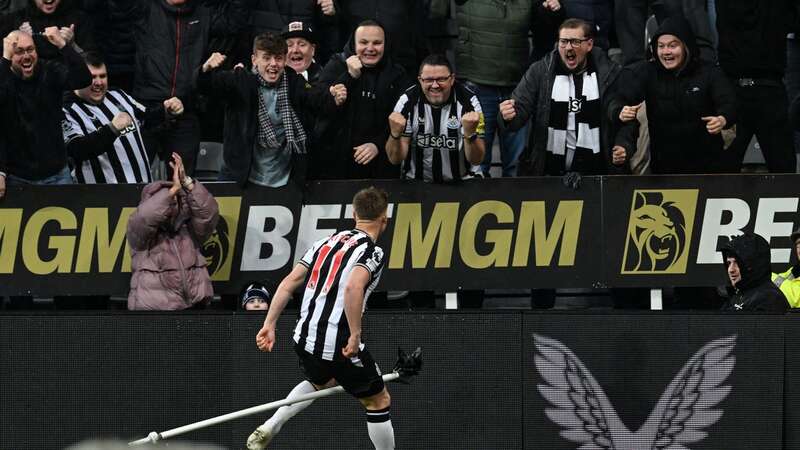 Matt Ritchie celebrates his late equaliser for Newcastle (Image: Serena Taylor/Newcastle United via Getty Images)