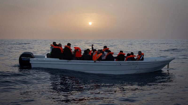 52 people crossed the channel by small boat on Friday - bringing the total arriving since Rishi Sunak became PM to 38,668 (Image: AFP via Getty Images)