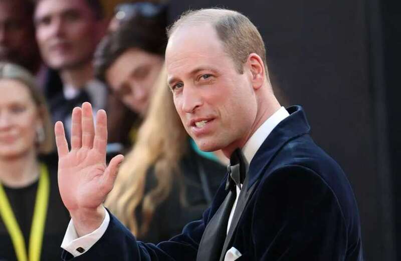 William rubbed shoulders with a raft of A-listers at tonight