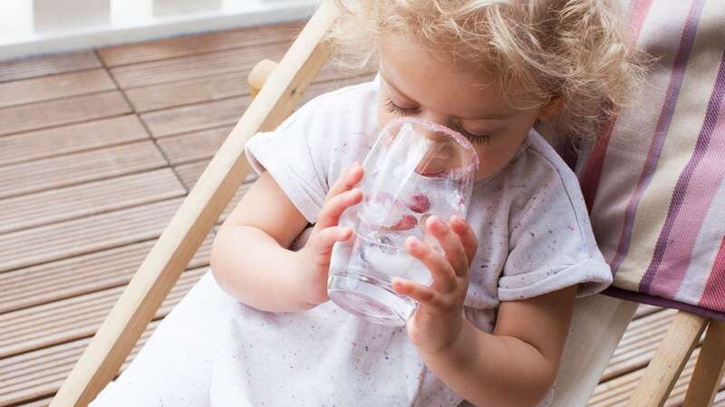 A medical expert is warning that parents should stop giving their children ice cubes; it could be a health hazard (stock image) (Image: Getty Images/PhotoAlto)